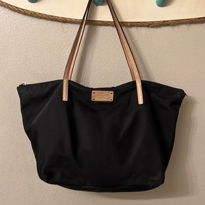 Authentic Kate Spade Nylon Tote Zip Closure